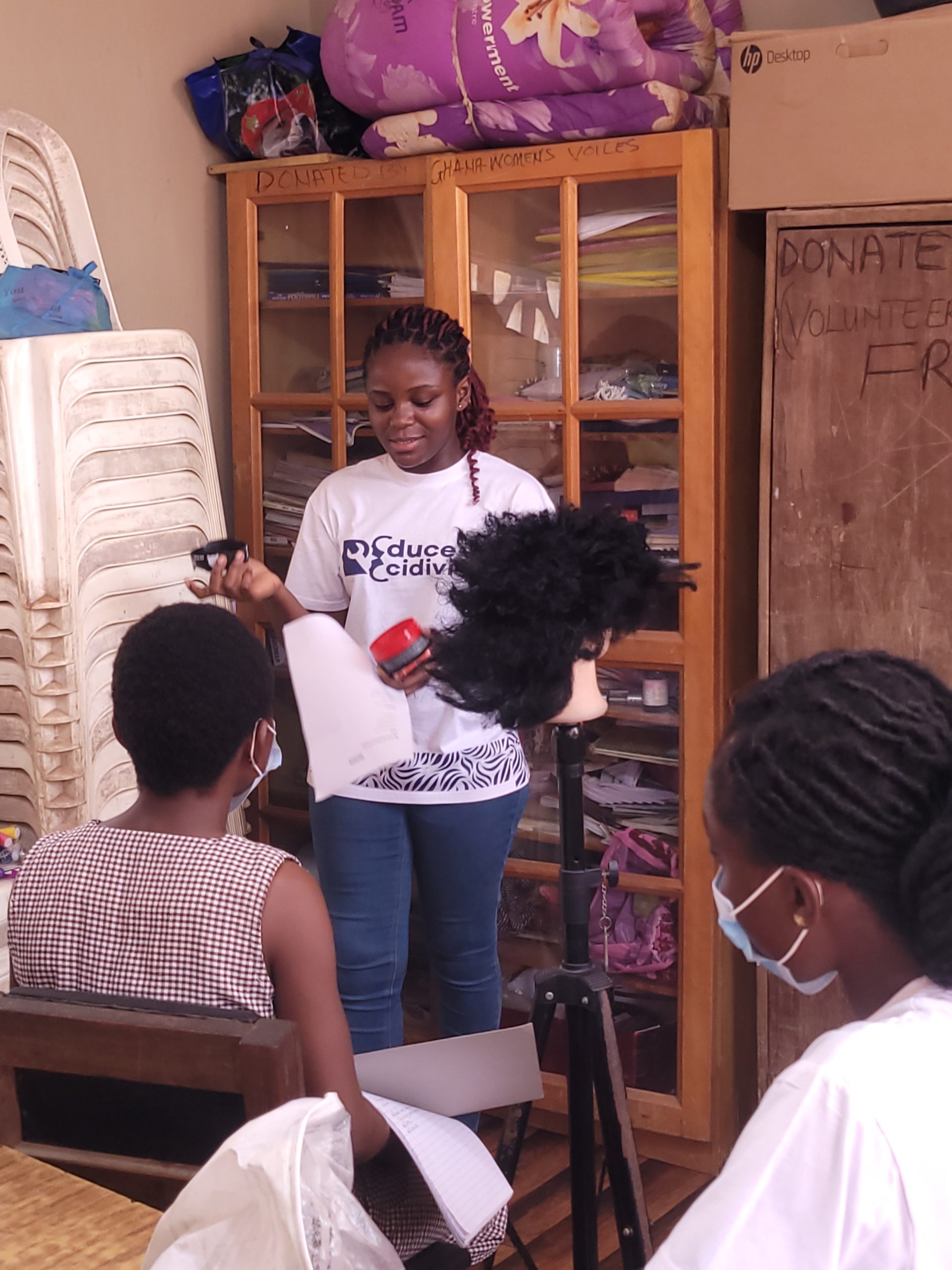 Hairdressing training