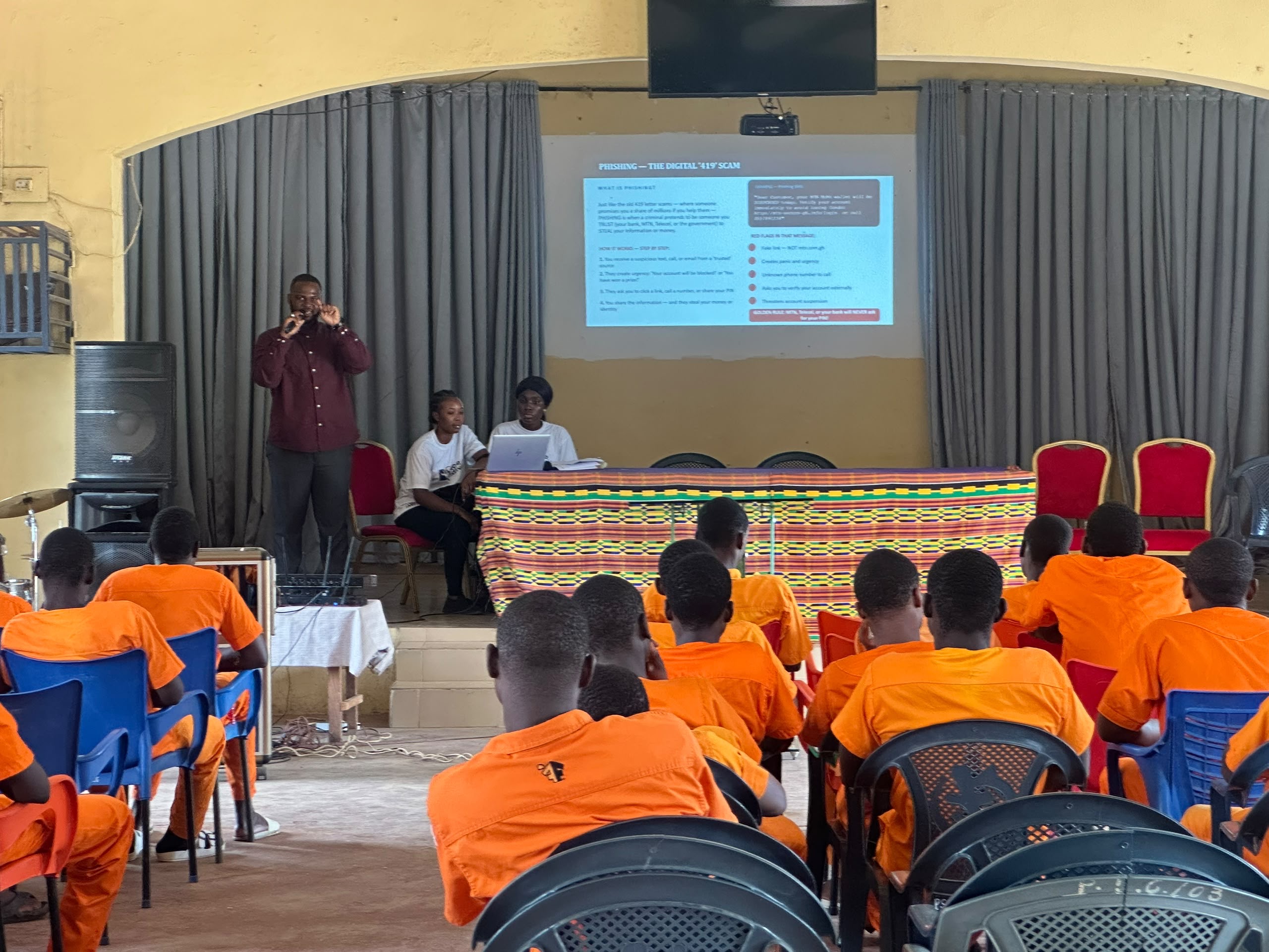 Empowering Young Lives Through Cybersecurity Awareness at the Senior Correctional Centre